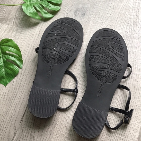 Great Northwest Clothing Company Beautiful black sandals Size 10 - Picture 5 of 8